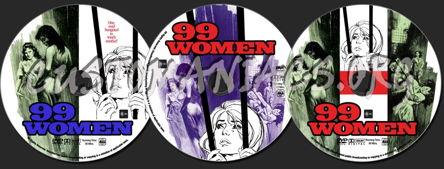 99 Women dvd label