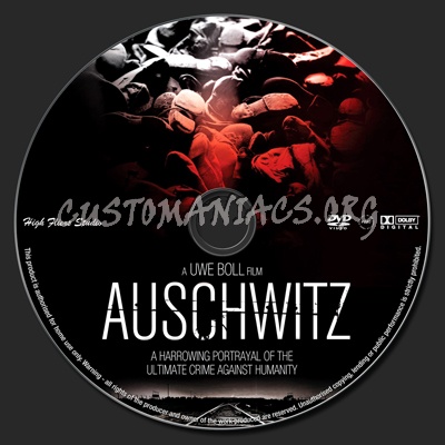 Auschwitz dvd label