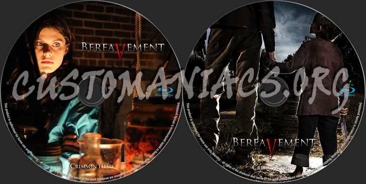 Bereavement blu-ray label