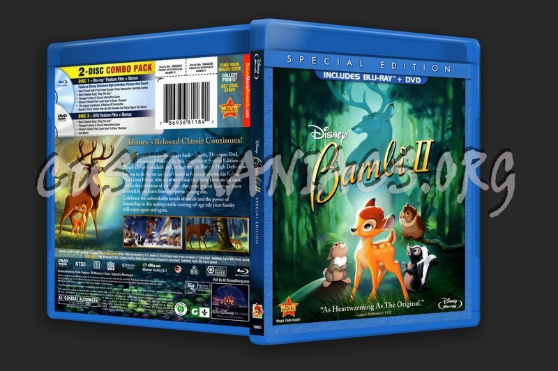 Bambi 2 blu-ray cover