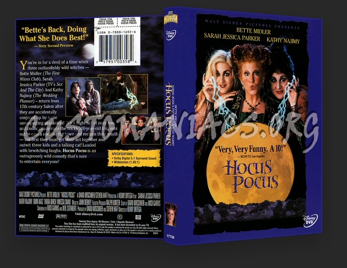 Hocus Pocus dvd cover