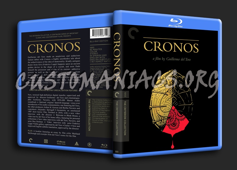 551 - Cronos blu-ray cover