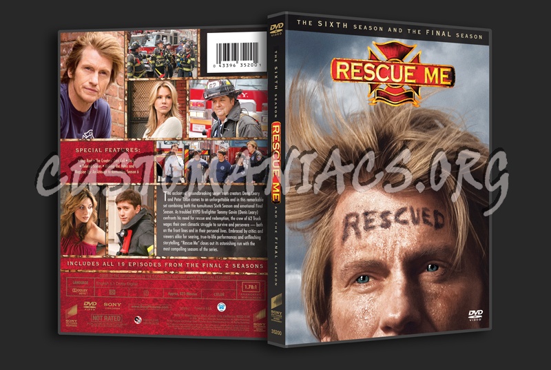 Rescue Me Season 6 dvd cover