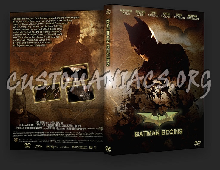 Batman Begins dvd cover