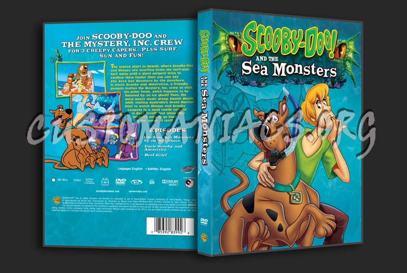 Scooby-Doo! and the Sea Monsters dvd cover