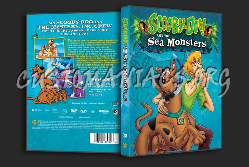 Scooby-Doo! and the Sea Monsters dvd cover