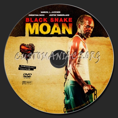 Black Snake Moan dvd label