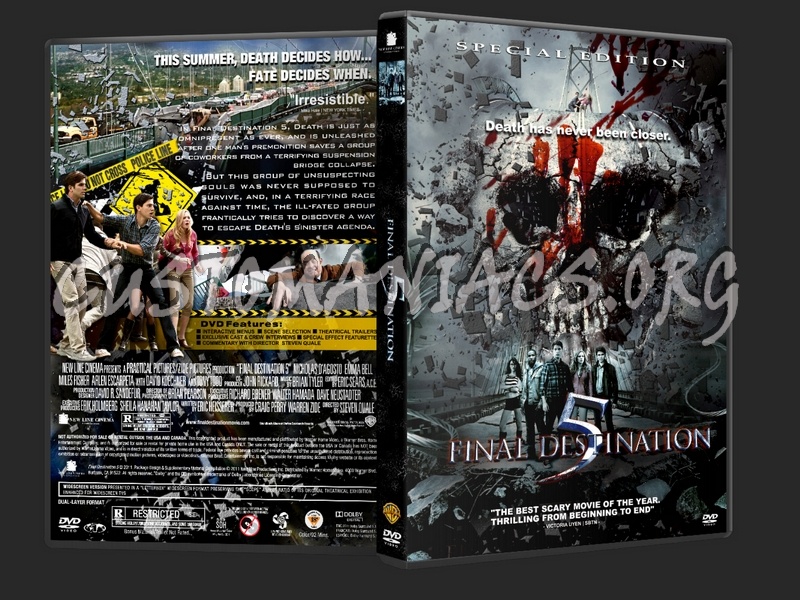 Final Destination 5 dvd cover