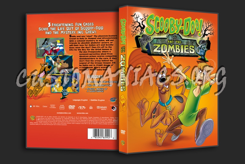 Scooby-Doo! and the Zombies dvd cover