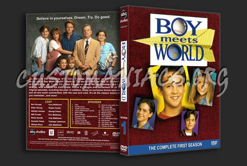 Boy Meets World: Seasons 1-7 dvd cover