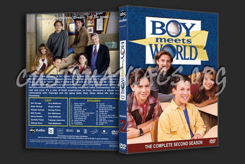 Boy Meets World: Seasons 1-7 dvd cover