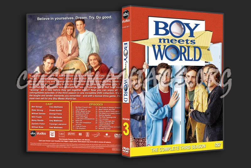 Boy Meets World: Seasons 1-7 dvd cover