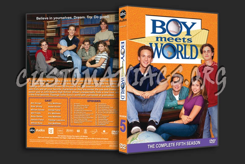 Boy Meets World: Seasons 1-7 dvd cover