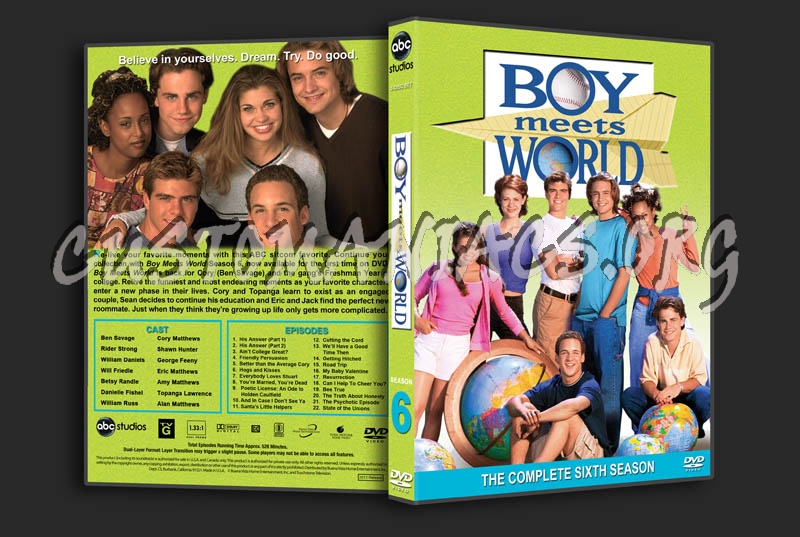 Boy Meets World: Seasons 1-7 dvd cover