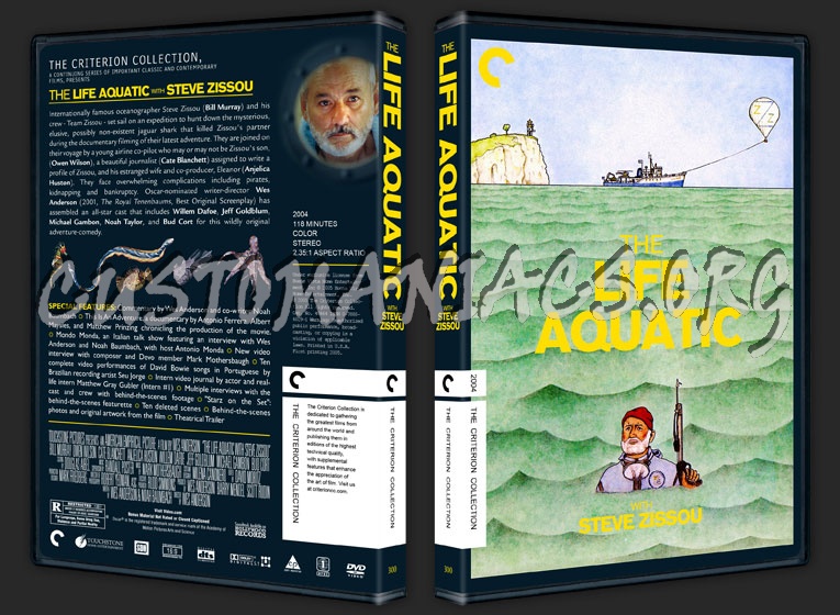 300 - The Life Aquatic with Steve Zissou dvd cover