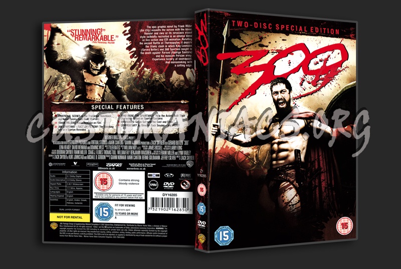 300 dvd cover