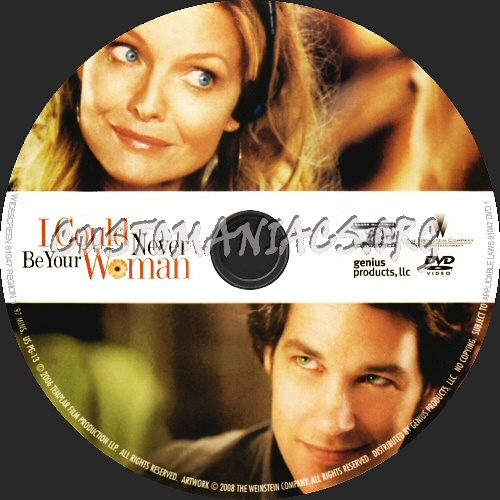 I Could Never Be Your Woman dvd label