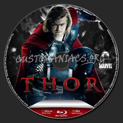  blu-ray label