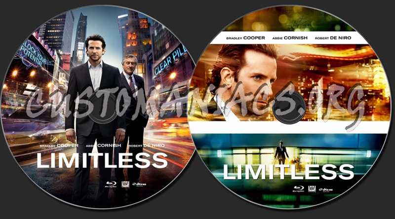 Limitless blu-ray label