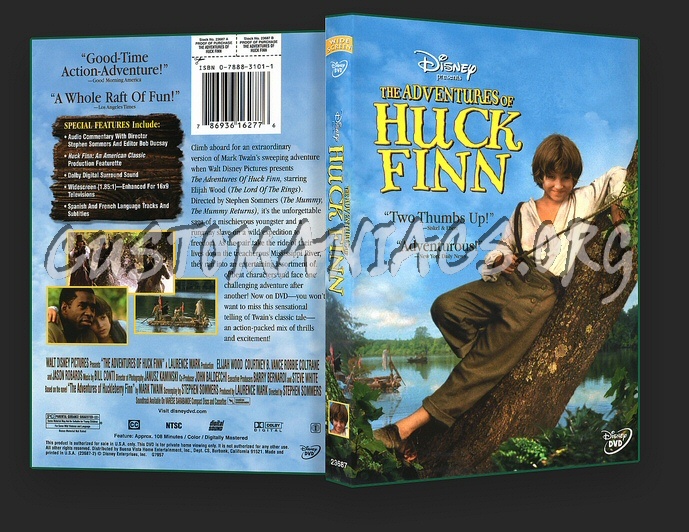 Adventures of Huck Finn dvd cover