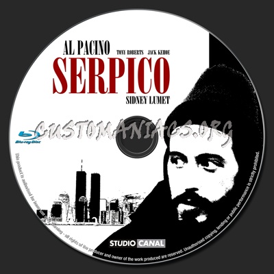 Serpico blu-ray label