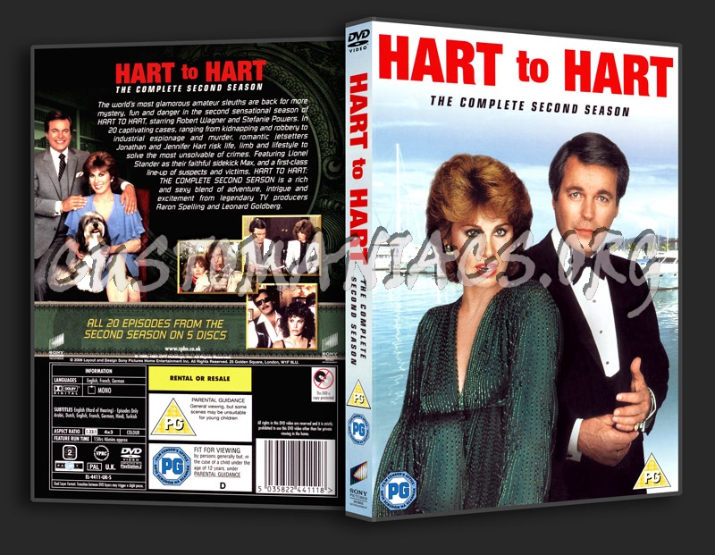 Hart to Hart Season 2 dvd cover