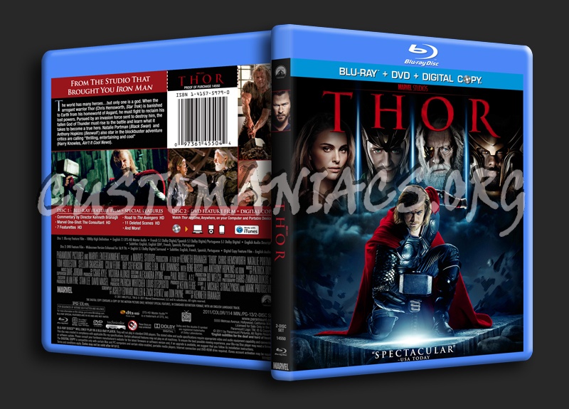 Thor blu-ray cover