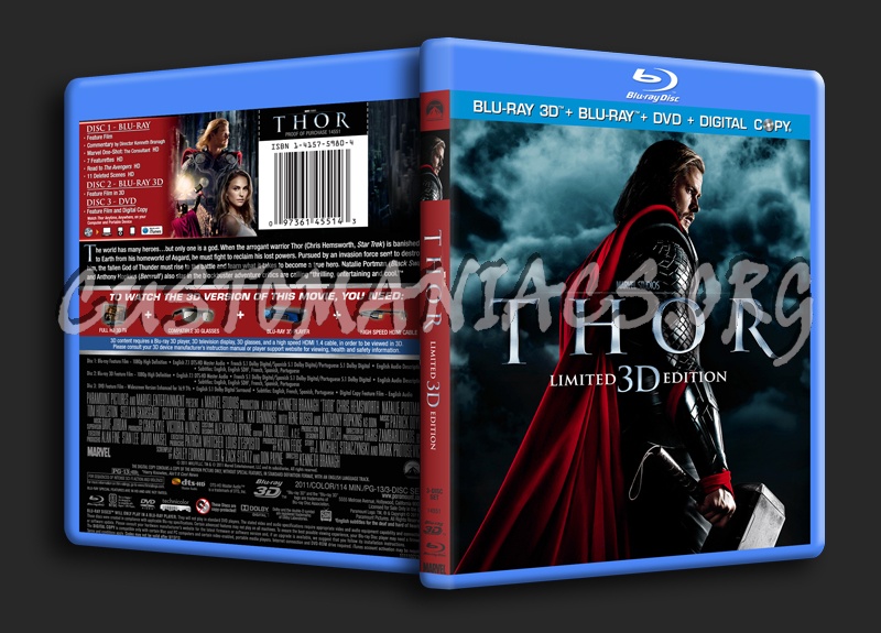 Thor blu-ray cover