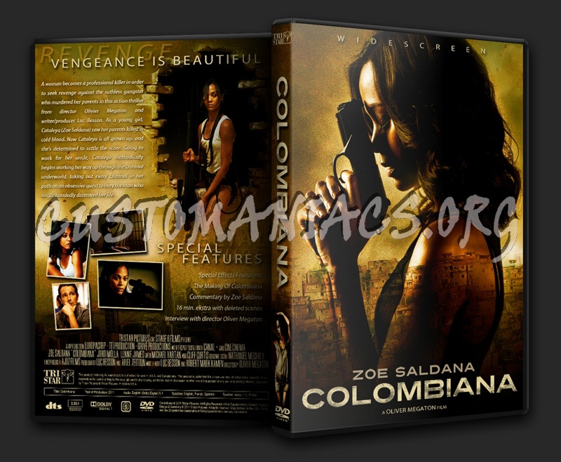 Colombiana dvd cover