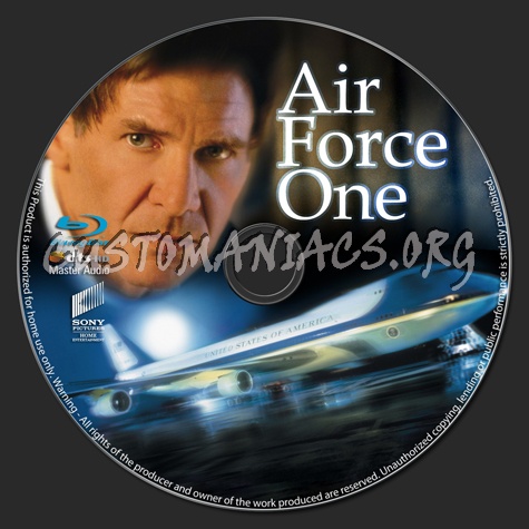 Air Force One blu-ray label