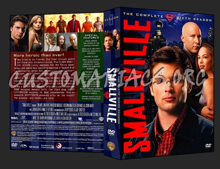 Smallville Season 6 dvd cover