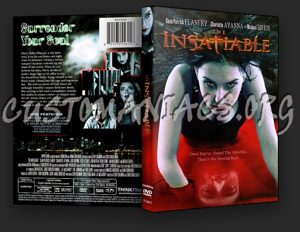 The Insatiable dvd cover