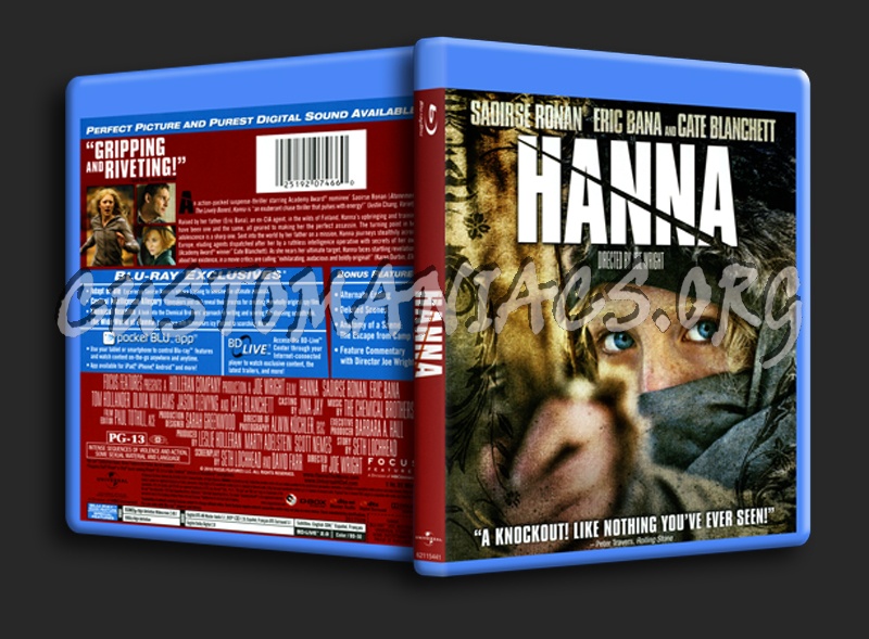 Hanna blu-ray cover