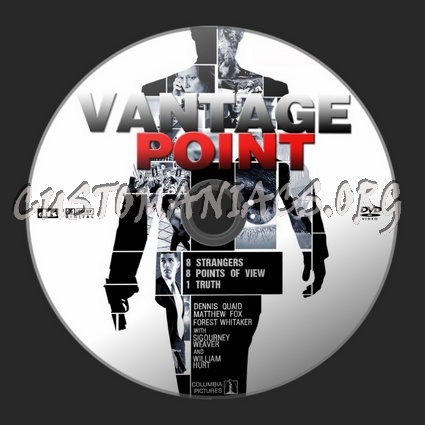 Vantage Point dvd label