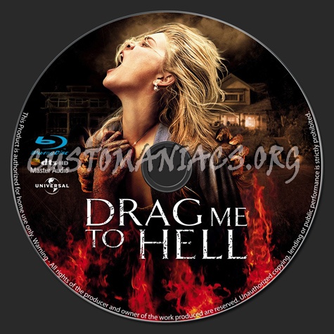 Drag Me To Hell blu-ray label