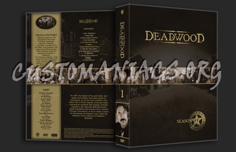 Deadwood dvd cover