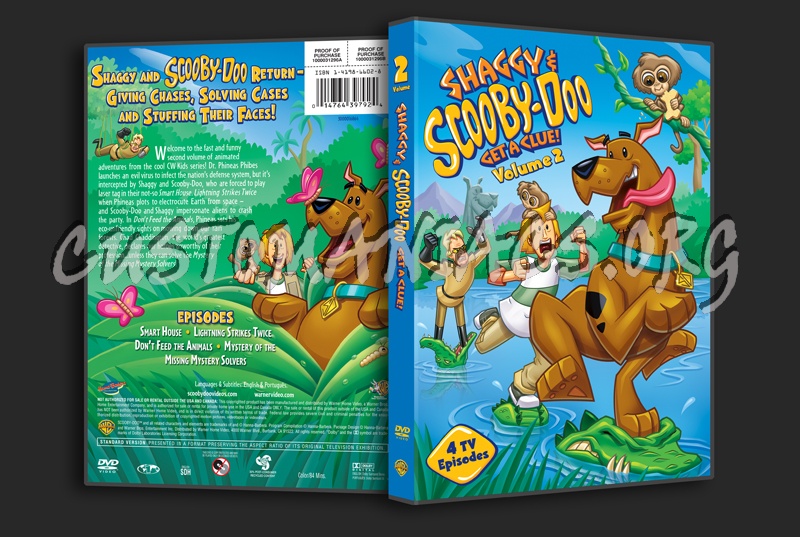 Shaggy & Scooby-Doo Get A Clue Volume 2 dvd cover
