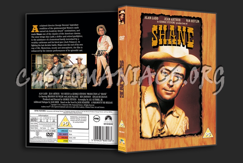 Shane dvd cover