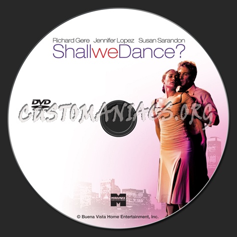 Shall We Dance dvd label