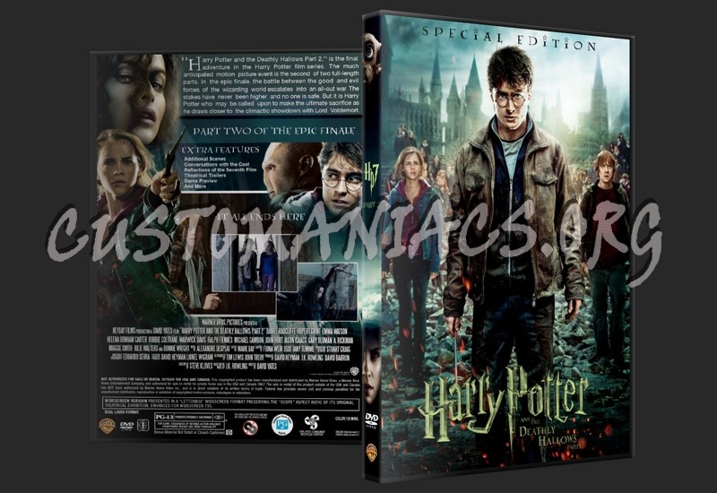 Harry Potter and the Deathly Hallows Part 2 dvd cover