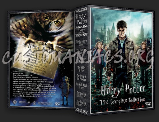 Harry Potter: The Complete Collection dvd cover