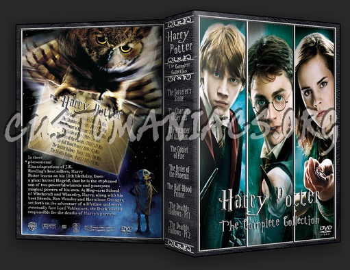 Harry Potter: The Complete Collection dvd cover