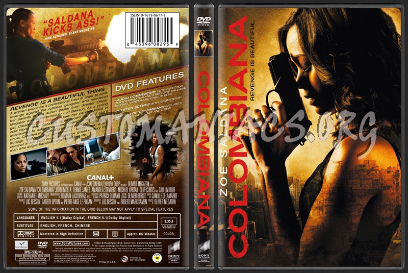 Colombiana dvd cover
