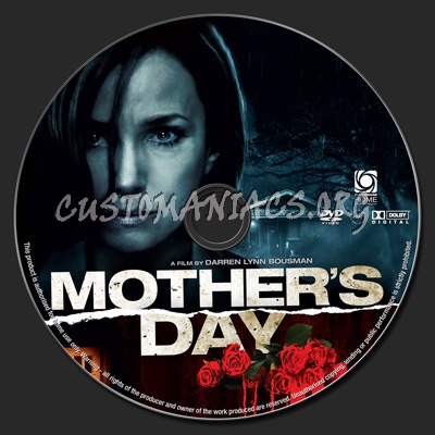 Mother's Day dvd label
