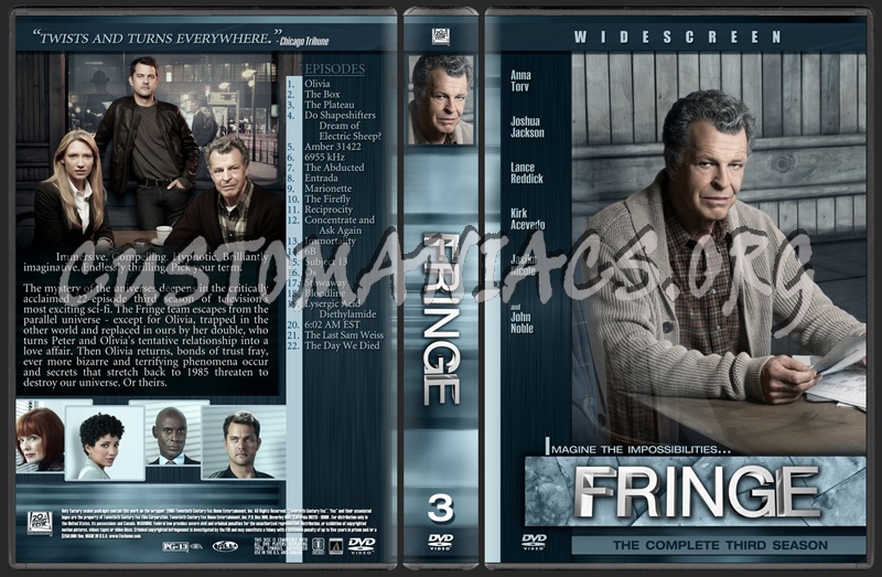 Fringe dvd cover