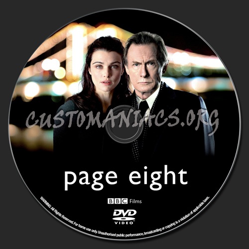 page eight dvd label