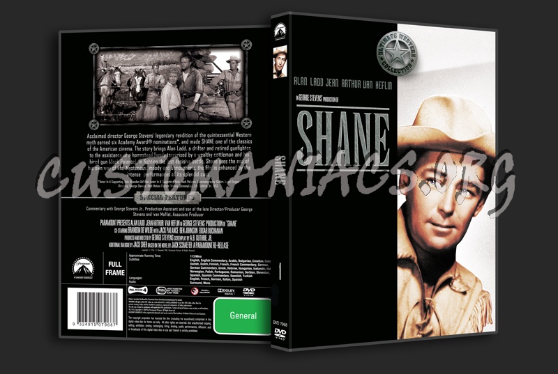 Shane dvd cover