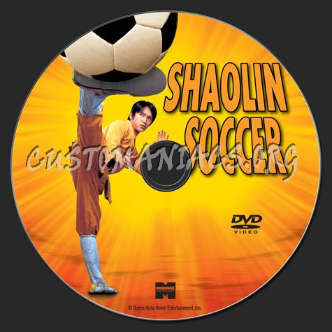 Shaolin Soccer dvd label
