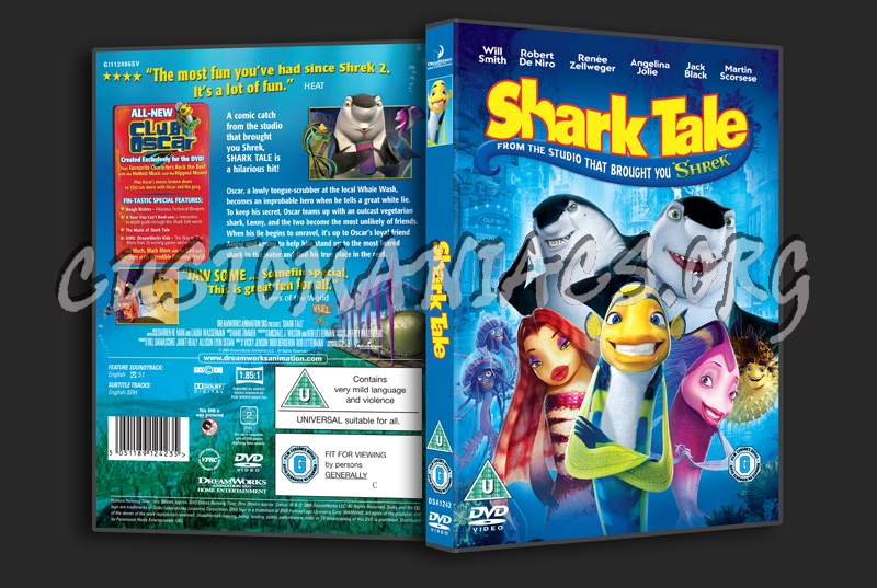 Shark Tale dvd cover