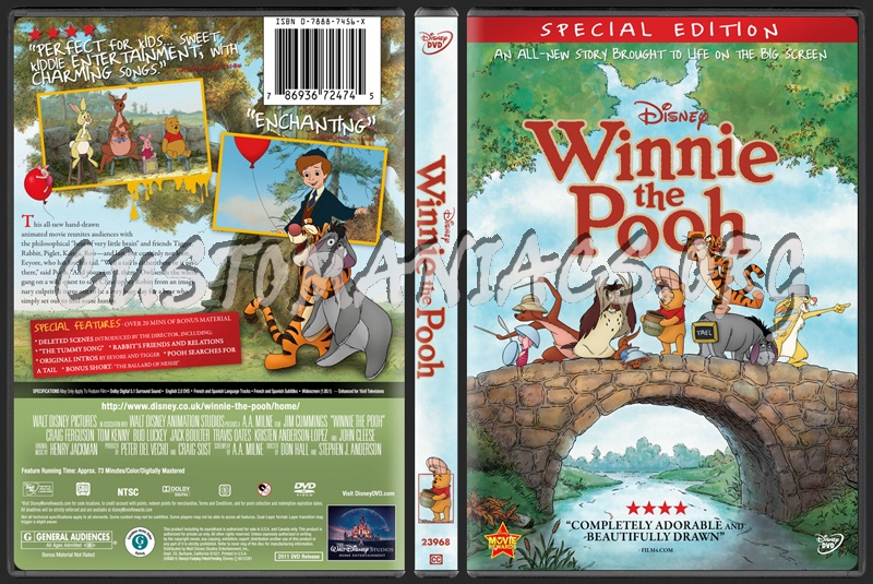 Winnie The Pooh dvd cover